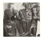 Permeke, Constant , Contadini col gatto