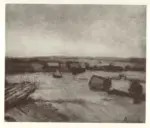 Permeke, Constant , Paysage hivernal en Flandres