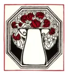 Anonimo , van de Velde, Henri - sec. XIX/ XX - Vaso di fiori