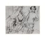 Pascin, Jules , Lucie Krogh Hermine David et jeune fille