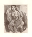 Pascin, Jules , Sitzende Frau