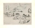 Pascin, Jules , Am Strand