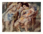 Pascin, Jules , Donne che dormono