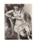 Pascin, Jules , Femme assise