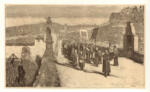 Bernatzik, Wilhelm , Procession à Durenstein sur le Danube -