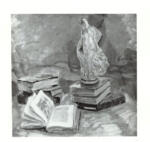 Kupka, Frank , Nature Morte à la Statue et aux Livres -