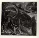 Pedersen, Carl Henning , Red figures by the sea