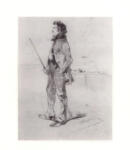 Andrieu, Pierre , Portrait d'un Homme fumant la Pipe -