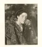 Besnard, Albert , La femme à l'oeillet - Sulla base di un dipinto di Albert Besnard