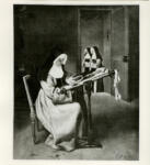 Bonvin, François , La religieuse à la tapis-serie