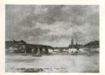 Anonimo , Boudin, Eugène - sec. XIX - Vue de Candebec