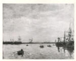 Anonimo , Boudin, Eugène - sec. XIX - Le Bassin du Port du havre