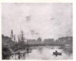 Boudin, Eugène , Le bassin du commerce au Havre