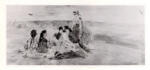 Boudin, Eugène , Femmes assises sur la Plage