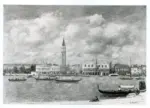 Boudin, Eug&egrave;ne , Venise, le Palais et le Campanile