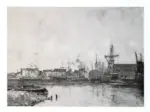Boudin, Eugène , Le Vieux Bassin à Dunkerque