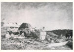 Anonimo , Boudin, Eugène - sec. XIX - Villefranche, la cittadelle