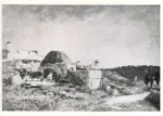 Anonimo , Boudin, Eug&egrave;ne - sec. XIX - Villefranche, la cittadelle