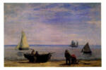 Anonimo , Boudin, Eugène - sec. XIX - Environs d'Honfleur