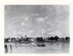 Anonimo , Boudin, Eugène - sec. XIX - Vue de Dordrecht