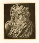 Carrier-Belleuse, Louis-Robert , Vecchio con mantello -