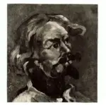 Cezanne, Paul , Portrait d'Achille Emperaire