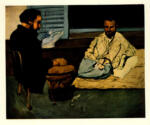 Cezanne, Paul , Paul Alexis legge un manoscritto a Emil Zola