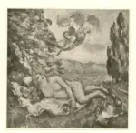 Cezanne, Paul , Venere e Cupido