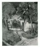 Cezanne, Paul , Chaumière dans les Arbres à Auvers