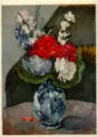 Cezanne, Paul , Fleurs sour un vase de dept