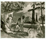 Cezanne, Paul , Bagnanti (6 donne)