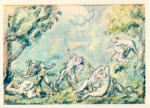 Cezanne, Paul , Lutte d'amour