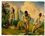 Cezanne, Paul , Baigneurs au repos