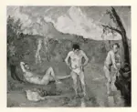 Cezanne, Paul , Les baigneurs au repos