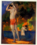 Cezanne, Paul , Deux bagneurs