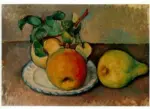 Cezanne, Paul , Pommes et poire
