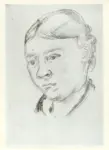 Cezanne, Paul , Portrait de Madame C&eacute;zanne