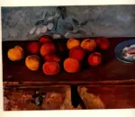 Cezanne, Paul , Pommes et biscuits