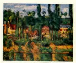 Cezanne, Paul , Zola's house in M&eacute;dan
