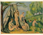 Cezanne, Paul , Donne davanti alla tenda