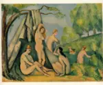 Cezanne, Paul , Donne davanti alla tenda