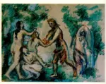 Cezanne, Paul , Le jugement de Paris