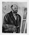 Anonimo , Cezanne, Paul - sec. XIX - Autoritratto con tavolozza