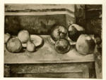 Cezanne, Paul , Due piatti con grosse mele