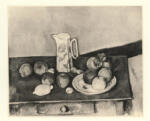 Cezanne, Paul , Bricco e piatto con frutta