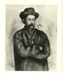 Cezanne, Paul , Uomo con pipa a braccia conserte