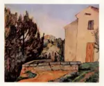 Cezanne, Paul , La maison abandonn&eacute;e au Tholonet