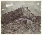 Cezanne, Paul , La montagna Sainte Victoire