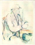 Cézanne, Paul , Giocatore di carte