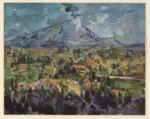 Anonimo , C&eacute;zanne, Paul - sec. XX - Mont St. Victoire